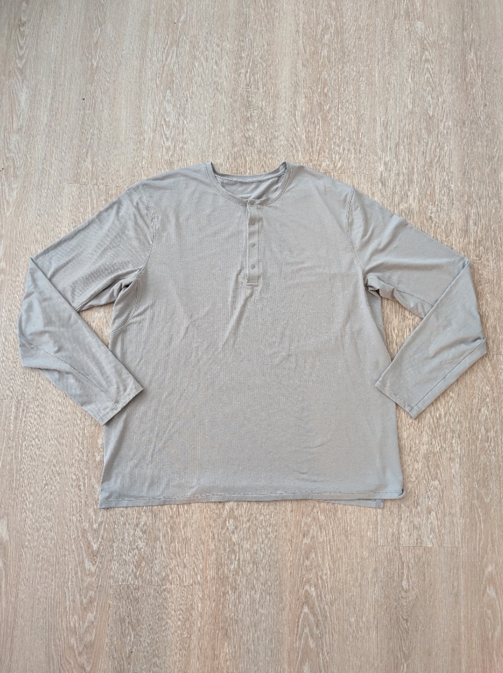 Lululemon Shirt Mens XXL Fundamental Long Sleeve Henley